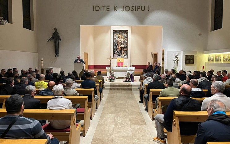 Započela trodnevnica uoči župne svetkovine sv. Josipa i održan susret muških molitvenih zajednica